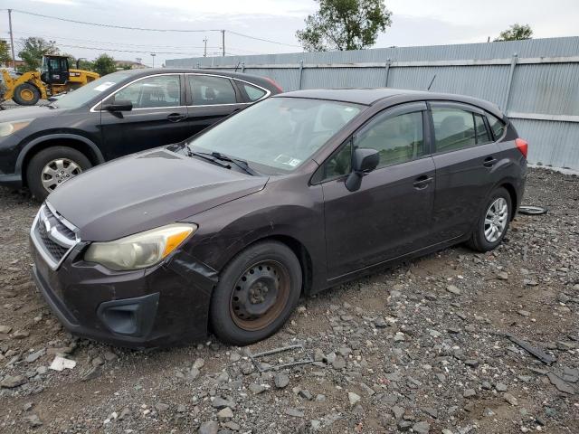 SUBARU IMPREZA 2012 burgundy  gas JF1GPAA69CH211471 photo #1