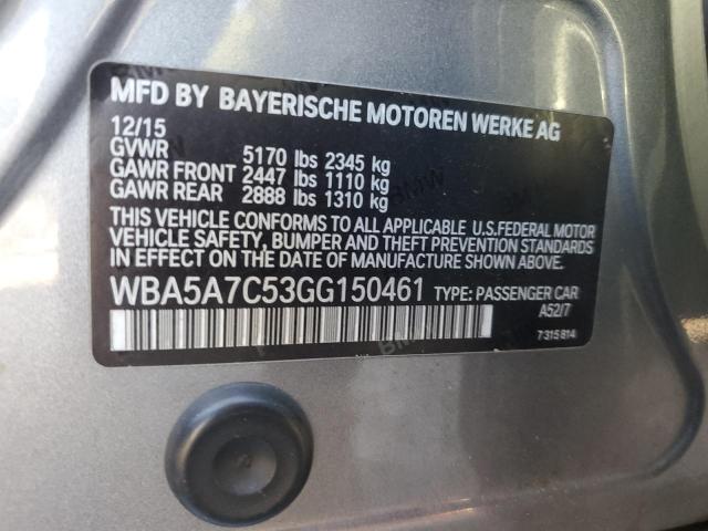 2016 BMW 528 XI WBA5A7C53GG150461