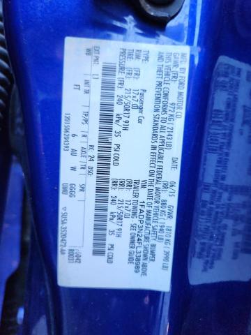 2015 FORD FOCUS TITA 1FADP3N24FL338989