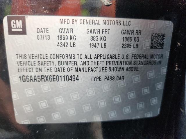 2014 CADILLAC ATS - 1G6AA5RX6E0110494