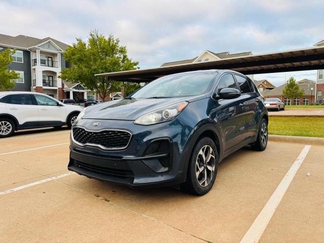 KIA SPORTAGE L 2021 gray  gas KNDPM3ACXM7908515 photo #3