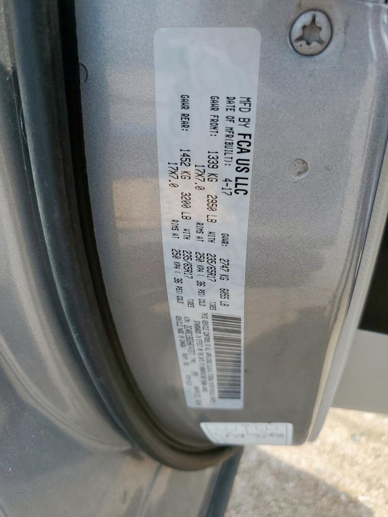 2017 CHRYSLER PACIFICA T 2C4RC1BG5HR747271