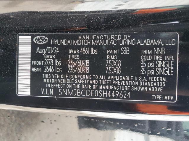 2025 HYUNDAI TUCSON SEL - 5NMJBCDE0SH449624