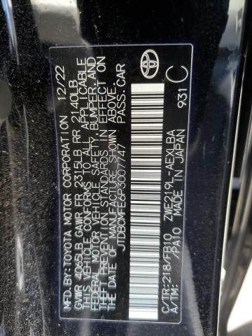 2023 TOYOTA COROLLA LE - JTDBCMFE6P3007747