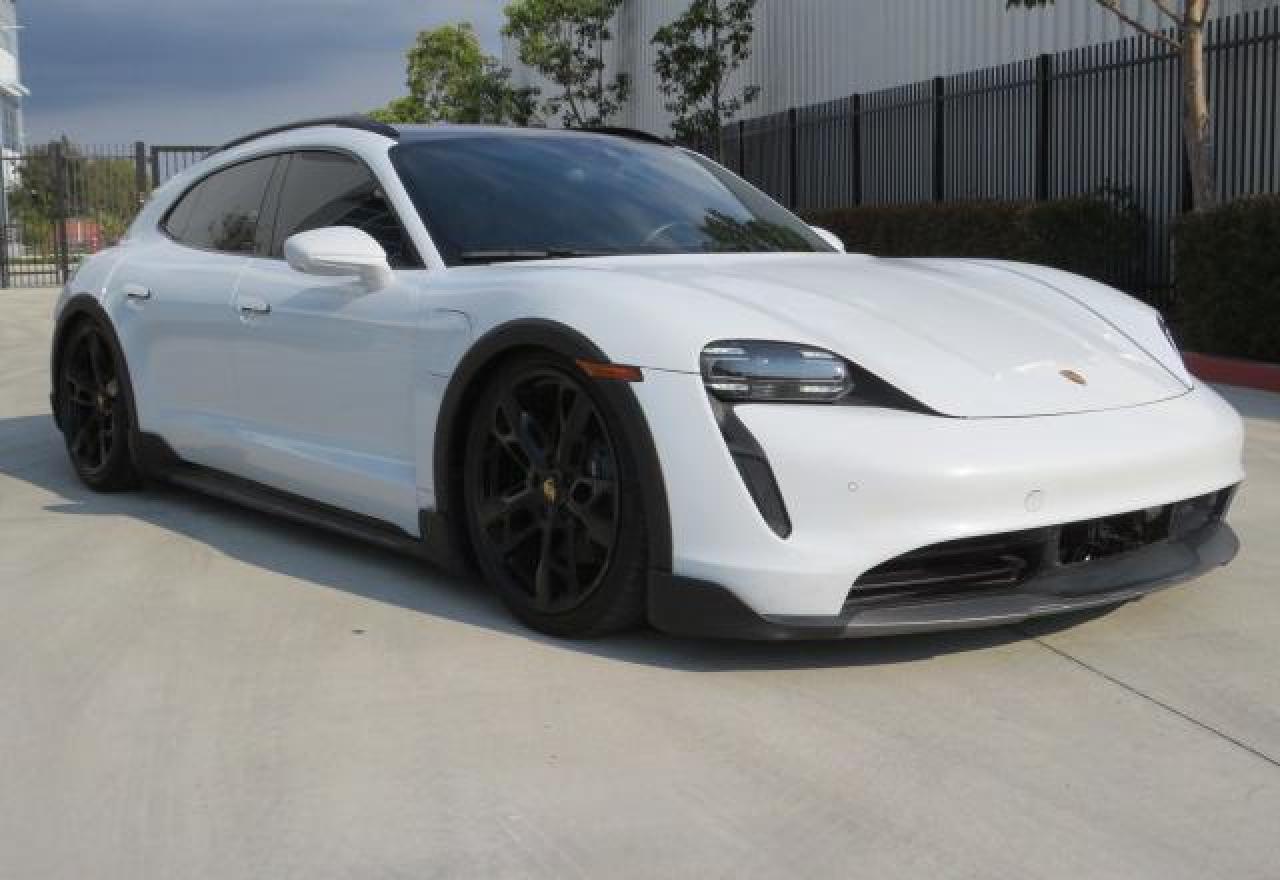 Lot #3285599272 2022 PORSCHE TAYCAN CROSS TURISMO 4