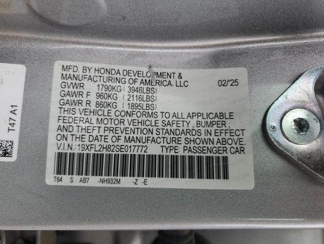 2025 HONDA CIVIC SPOR - 19XFL2H82SE017772