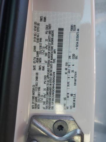2017 FORD ESCAPE SE - 1FMCU9GD9HUB00239