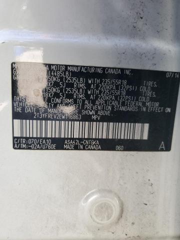 2014 TOYOTA RAV4 LIMITED - 2T3YFREV2EW116863