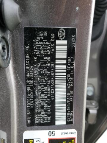 2024 TOYOTA CAMRY LE 4T1C31AK9RU628392