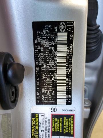 2014 TOYOTA COROLLA L #3269085047