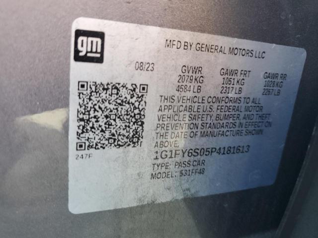 2023 CHEVROLET BOLT EUV LT 1G1FY6S05P4181613