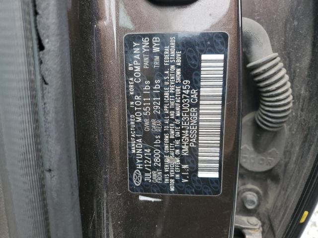 2015 HYUNDAI GENESIS 3. - KMHGN4JE3FU037459