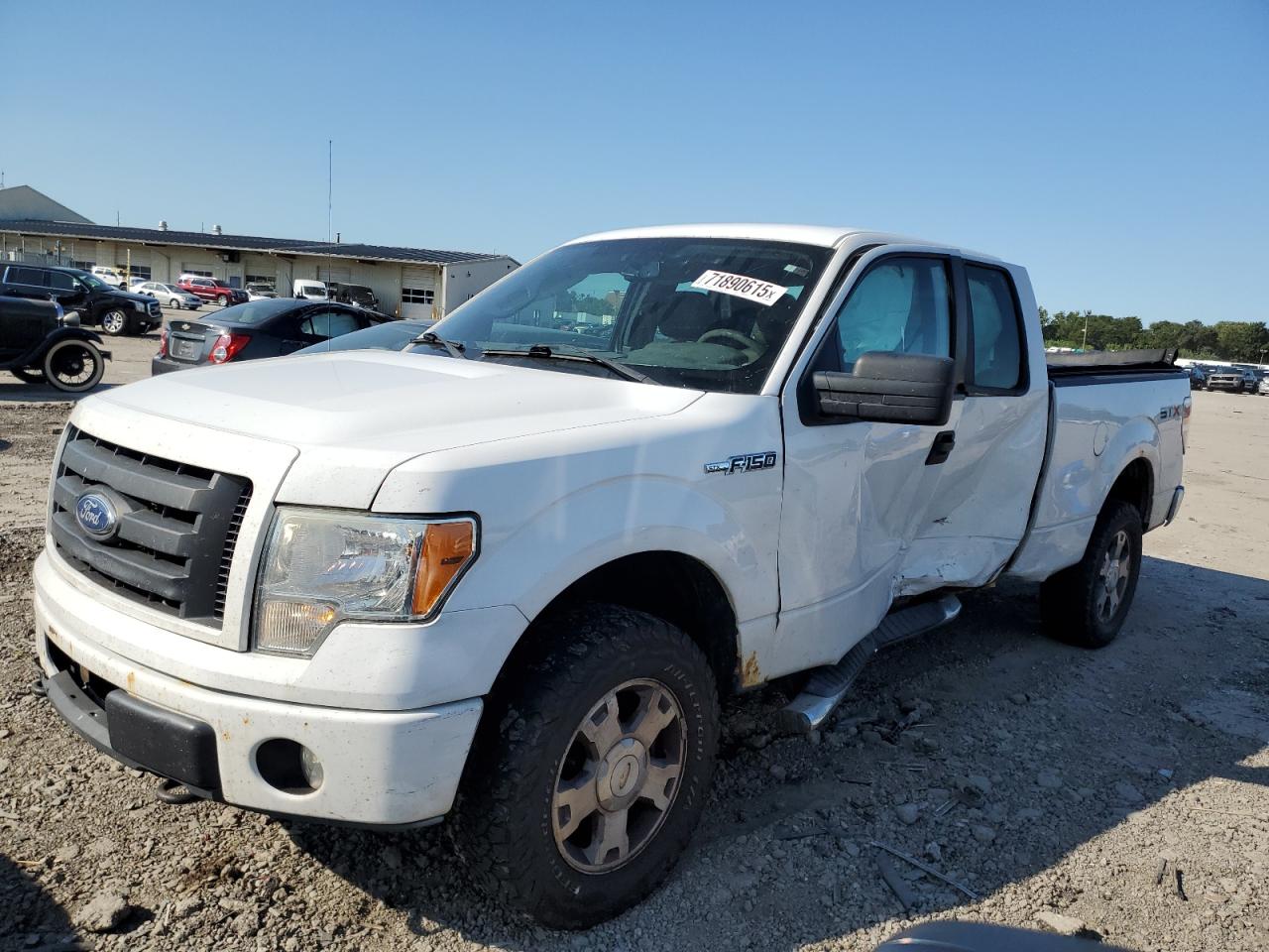 Lot #3257387217 2010 FORD F150 SUPER