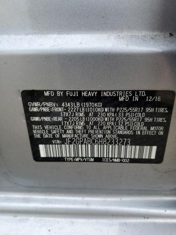 2017 SUBARU CROSSTREK PREMIUM JF2GPABC6H8233273