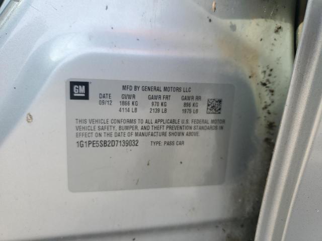 2013 CHEVROLET CRUZE LT #3236818389