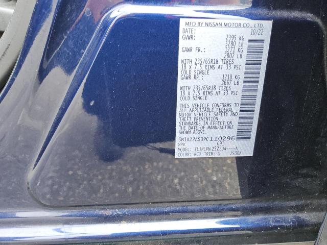 2023 NISSAN MURANO S 5N1AZ2AS0PC110296