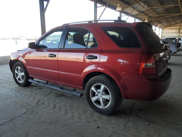 KIA SORENTO EX 2008 red  gas KNDJD735585833266 photo #3