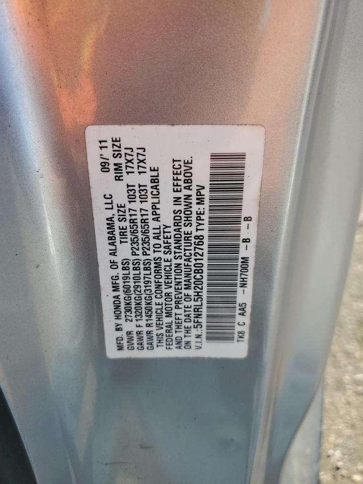 Lot #3309287617 2012 HONDA ODYSSEY LX