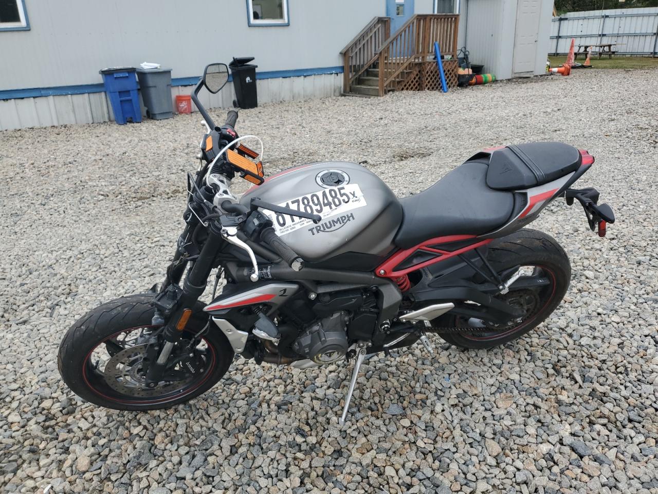 Lot #3292354276 2020 TRIUMPH MOTORCYCLE STREET TRI