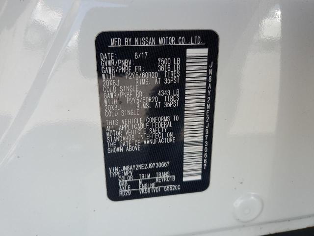 2018 NISSAN ARMADA PLATINUM JN8AY2NE2J9730667