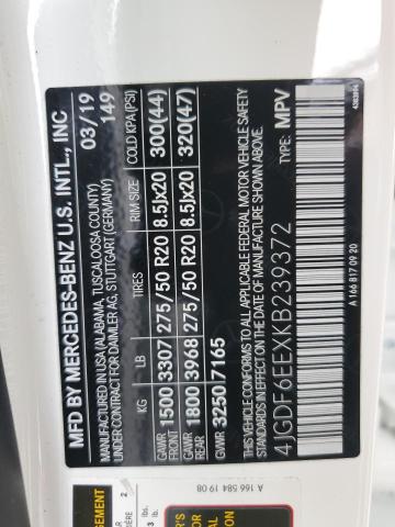 2019 MERCEDES-BENZ GLS 450 4M 4JGDF6EEXKB239372