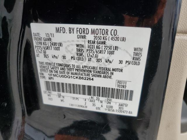 2012 FORD ESCAPE XLT #3296977833