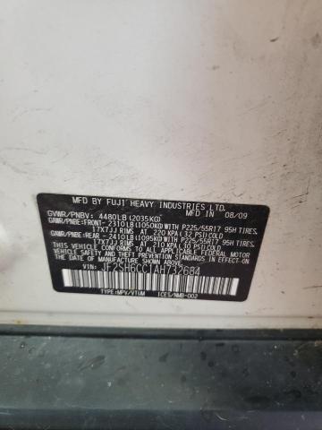 2010 SUBARU FORESTER 2 - JF2SH6CC1AH732684