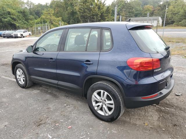 VOLKSWAGEN TIGUAN S 2013 blue 4dr spor gas WVGBV7AX3DW539578 photo #3