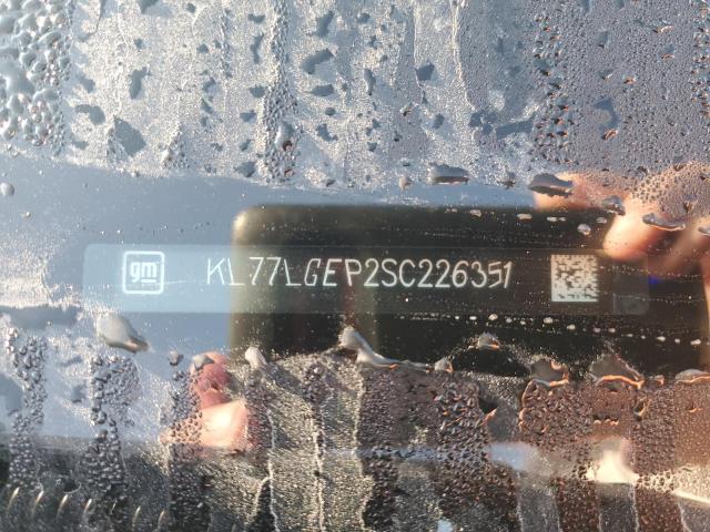 2025 CHEVROLET TRAX 1RS KL77LGEP2SC226351