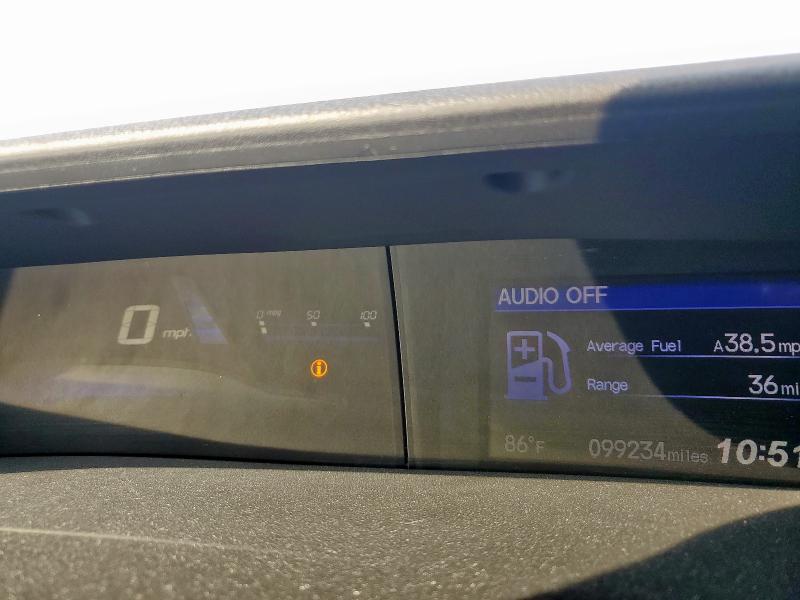 2014 HONDA CIVIC HYBR - 19XFB4F25EE200679