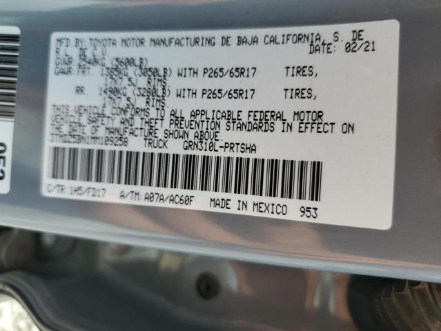 2021 TOYOTA TACOMA DOU #3271952323