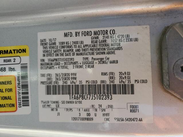 2018 FORD MUSTANG GT #3264421410