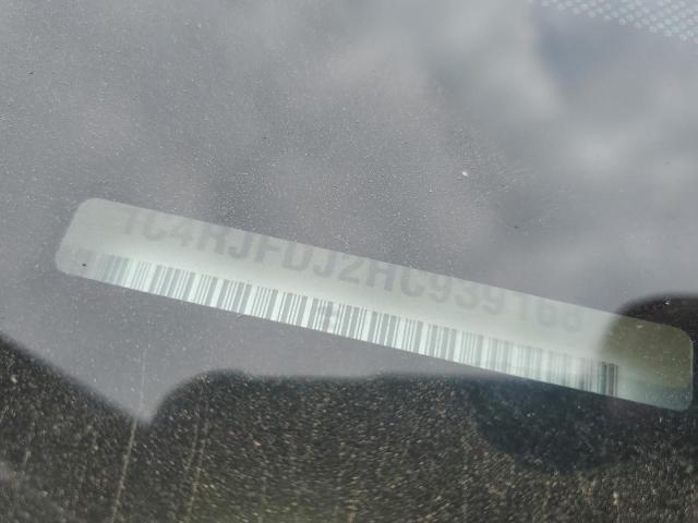 2017 JEEP GRAND CHER 1C4RJFDJ2HC939168