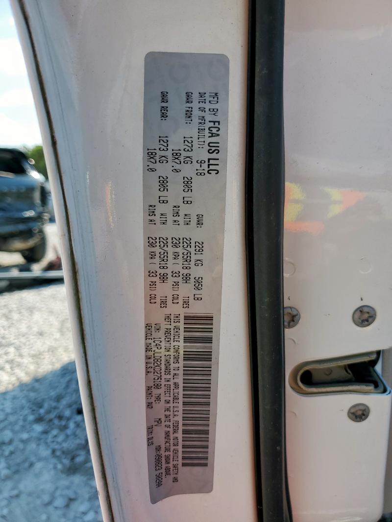 2019 JEEP CHEROKEE L - 1C4PJLDB2KD275180