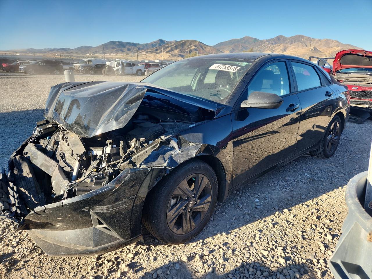 Lot #3266802926 2022 HYUNDAI ELANTRA SEL