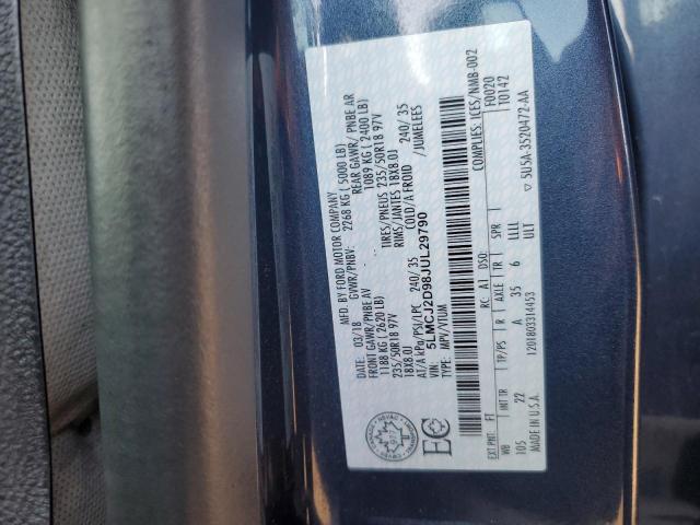 2018 LINCOLN MKC SELECT 5LMCJ2D98JUL29790