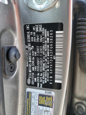 2015 KIA SORENTO LX - 5XYKTDA62FG638263