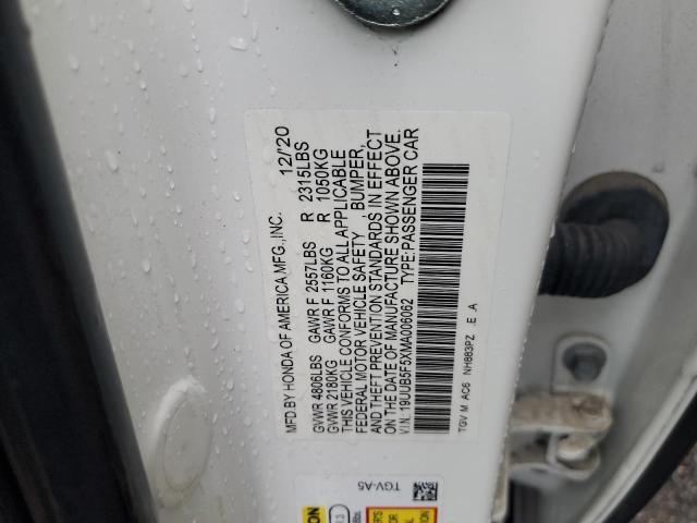 2021 ACURA TLX TECH A 19UUB5F5XMA006062