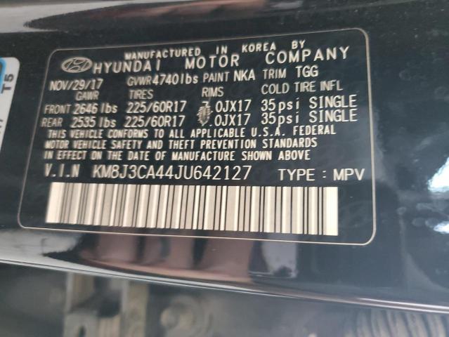 2018 HYUNDAI TUCSON SEL - KM8J3CA44JU642127