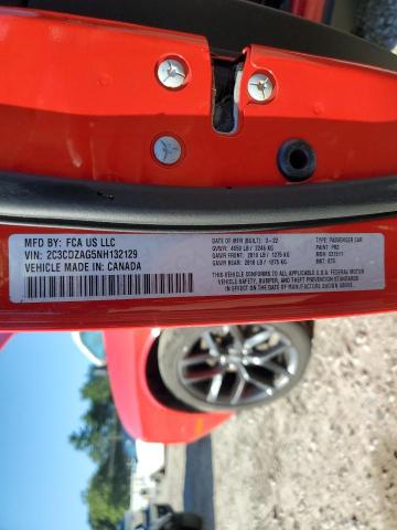 2022 DODGE CHALLENGER - 2C3CDZAG5NH132129