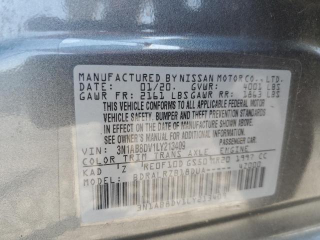 2020 NISSAN SENTRA SR - 3N1AB8DV1LY213409