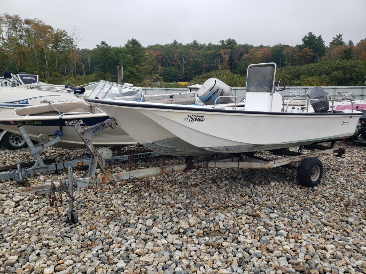 Lot #3287533063 1967 BOSTON WHALER BOAT W TRL
