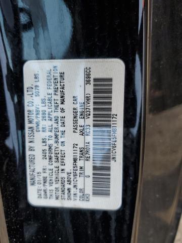 2015 INFINITI Q60 BASE JN1CV6FE5FM811172