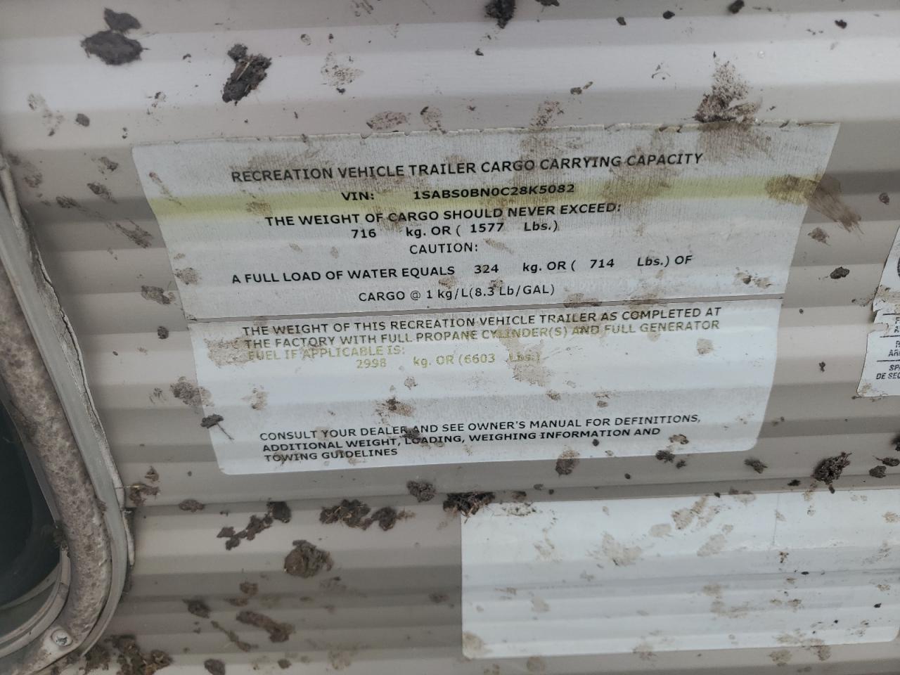 Lot #3304545441 2012 AUTUMN RIDGE UNKNOWN