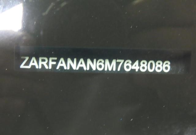 2021 ALFA ROMEO GIULIA SPORT ZARFANAN6M7648086