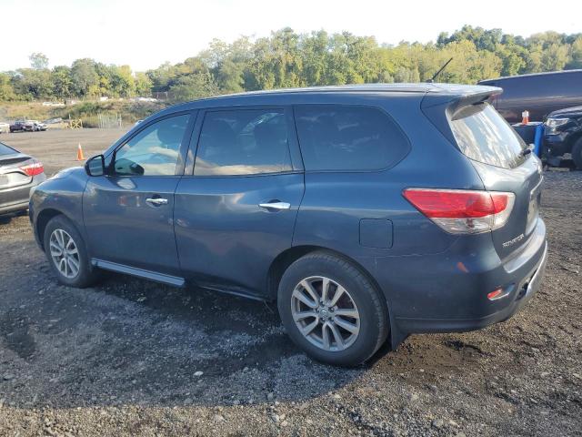 NISSAN PATHFINDER 2014 blue  gas 5N1AR2MM7EC717600 photo #3