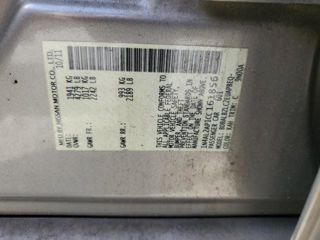 2012 NISSAN ALTIMA BASE #3279578269