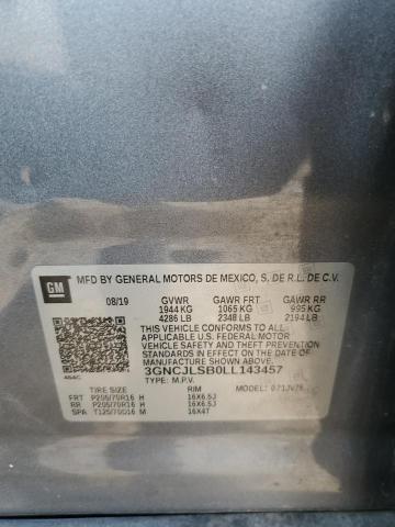 2020 CHEVROLET TRAX 1LT #3287696054