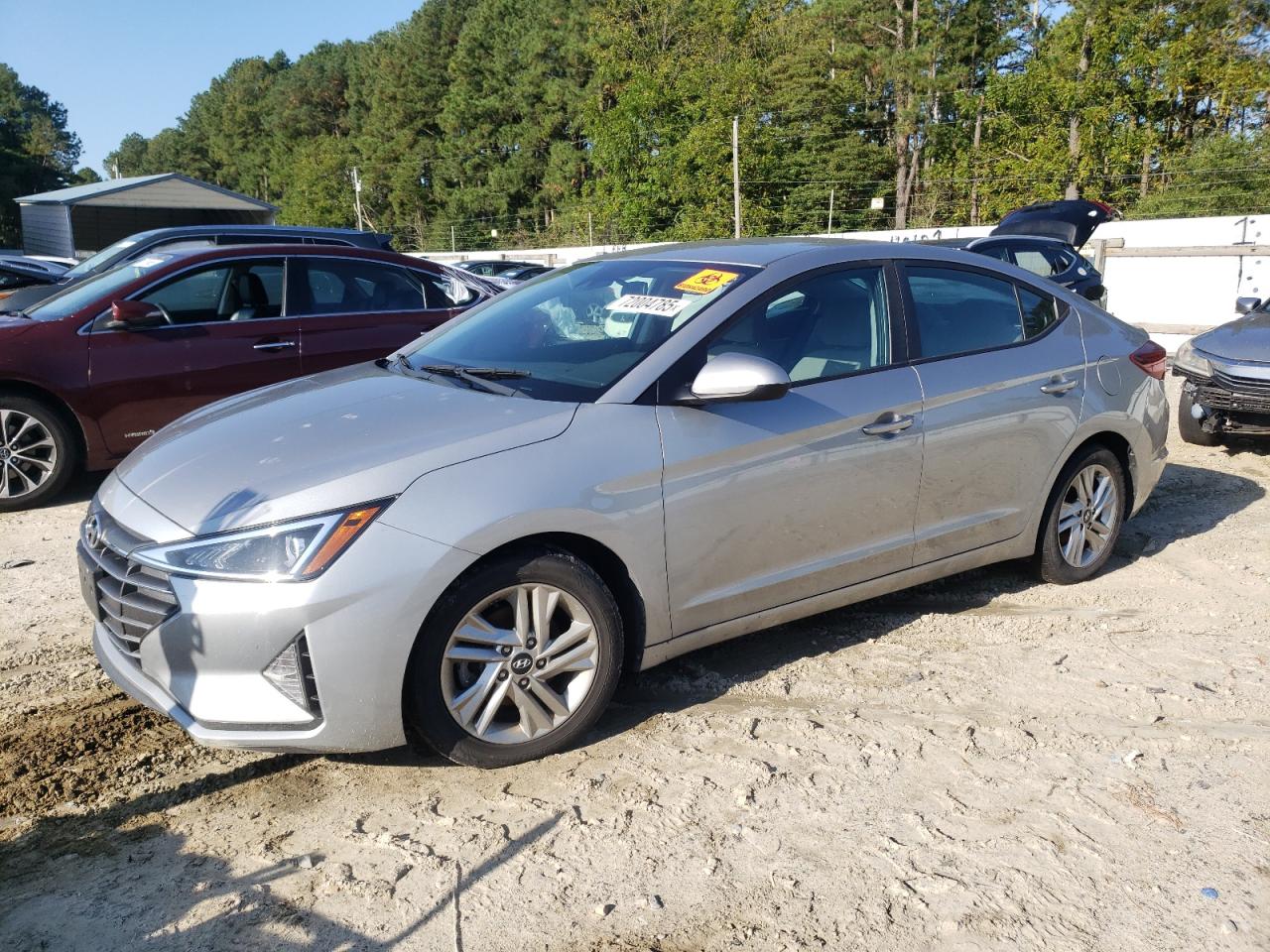 Lot #3315962141 2020 HYUNDAI ELANTRA SEL