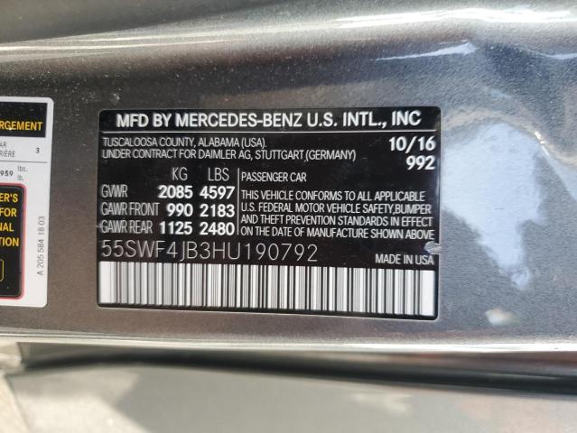 2017 MERCEDES-BENZ C 300 - 55SWF4JB3HU190792